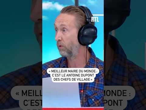 Elu meilleur Maire du Monde : « C’est le Antoine Dupont des chefs de village ! » 🤣