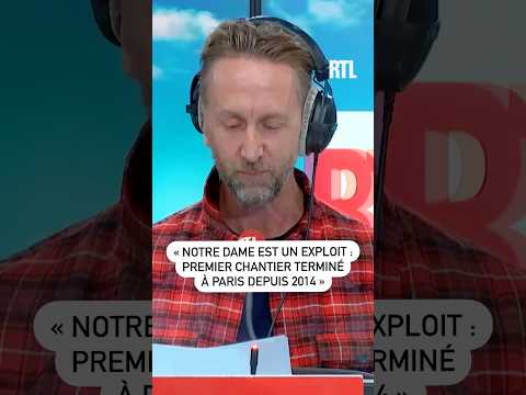 « Notre-Dame est un vrai exploit, c’est le premier chantier terminé à Paris depuis 2014 » 🤣