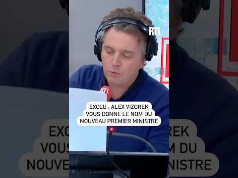 Exclusivité : Alex Vizorek vous donne le nom du nouveau Premier ministre 🤣