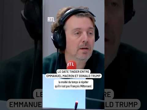 Le date Tinder entre Emmanuel Macron et Donald Trump