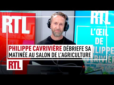 Philippe Caverivière débriefe sa matinée au Salon de l’Agriculture