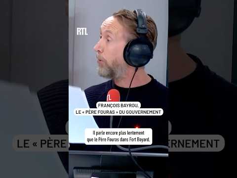 François Bayrou, le « Père Fouras » du gouvernement 👴🔑