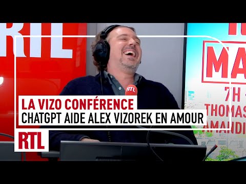 Alex Vizorek demande à ChatGPT de lui écrire une déclaration d’amour pour Amandine Bégot