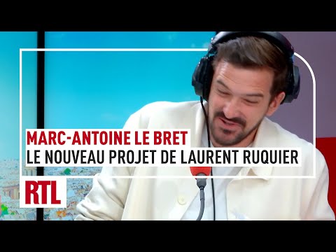Marc-Antoine Le Bret : Le nouveau projet de Laurent Ruquier
