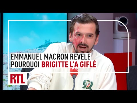 Marc-Antoine Le Bret : Emmanuel Macron révèle pourquoi Brigitte l’a giflé
