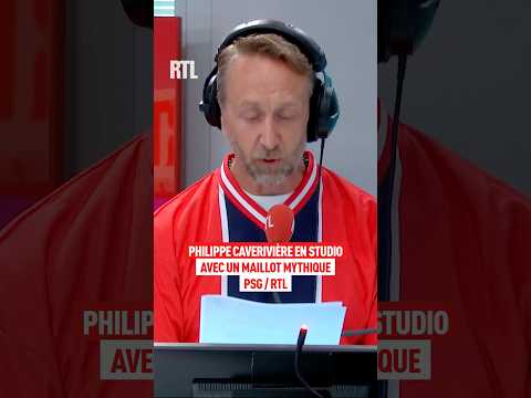 Philippe Caverivière vous fait gagner le maillot mythique PSG / RTL de 1975