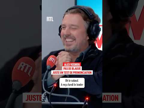 Pas de blague, juste un test de prononciation