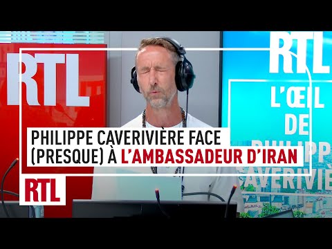 Philippe Caverivière face (presque) à l’ambassadeur de la République Islamique d’Iran en France