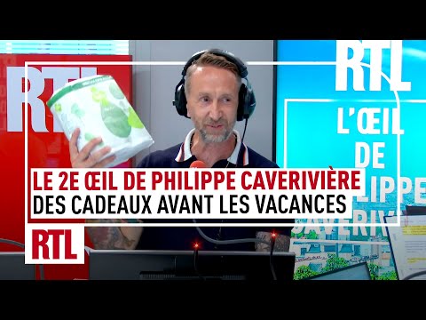 Philippe Caverivière reçoit des cadeaux avant les vacances !