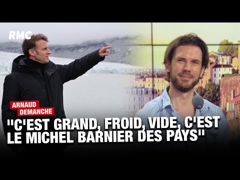 Emmanuel Macron en visite officielle au Groenland