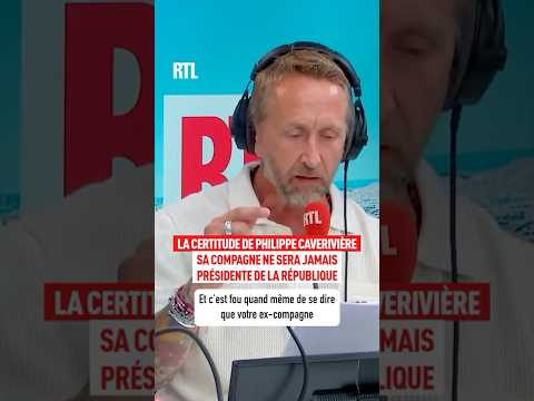 La certitude de Philippe Caverivière : sa compagne ne sera jamais présidente de la République