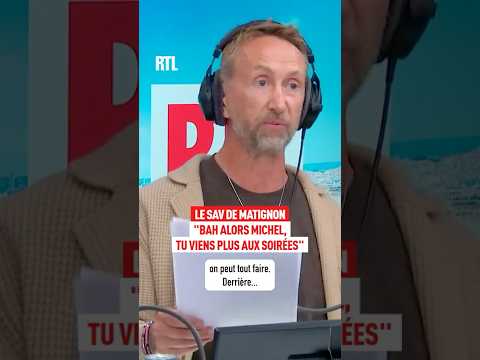 « Bah alors Michel, tu viens plus aux soirées » : Philippe Caverivière présente le SAV de Matignon 🤣