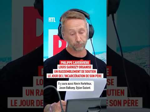 Philippe Caverivière : Louis Sarkozy organise un rassemblement de soutien pour son père Nicolas 🤣