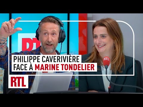 Philippe Caverivière face à Marine Tondelier 🤣