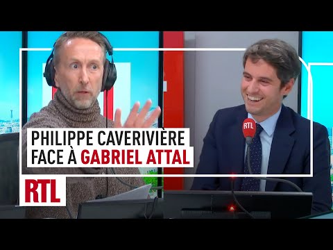 Philippe Caverivière face à Gabriel Attal 🤣