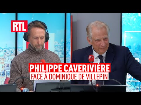 Philippe Caverivière face à Dominique de Villepin 🤣