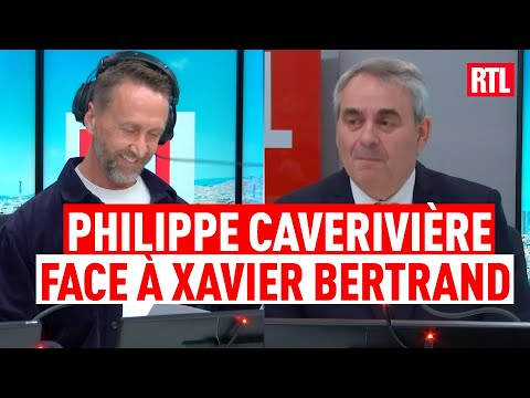 Philippe Caverivière face à Xavier Bertrand 🤣