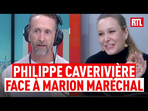 Philippe Caverivière face à Marion Maréchal 🤣