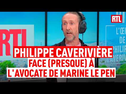 Philippe Caverivière face (presque) à l&rsquo;avocate de Marine Le Pen 😉