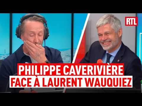 Philippe Caverivière face à Laurent Wauquiez 🤣