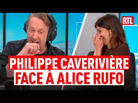 Philippe Caverivière face à Alice Rufo 🤣