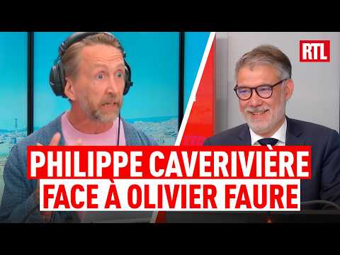 Philippe Caverivière face à Olivier Faure 🤣
