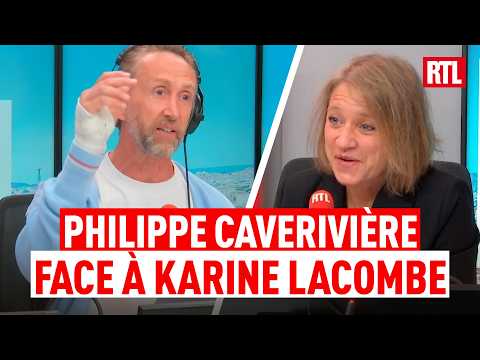 Philippe CAVERIVIÈRE face à Karine Lacombe 🤣