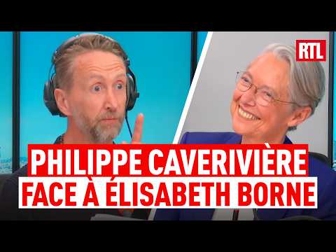 Philippe CAVERIVIÈRE face à Élisabeth Borne 🤣