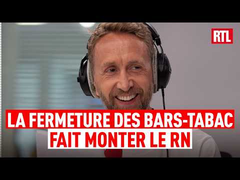 Best-Of de Philippe Caverivière :  Les fermetures de bars-tabac fait monter le RN