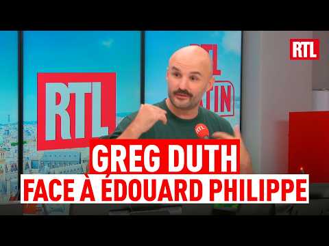 Greg Duth face à Édouard Philippe sur RTL🤣