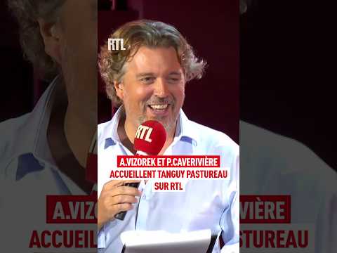 Quand Alex Vizorek et Philippe Caverivière accueillent Tanguy Pastureau sur RTL !